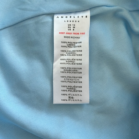 Blue Floral Dress - Picture 4 of 4